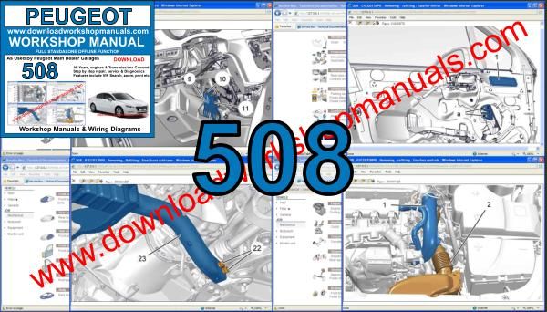 Peugeot 508 workshop manual